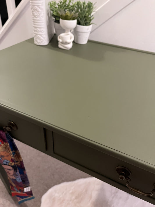 SOLD - Beautiful Three Drawer Desk/Console Table