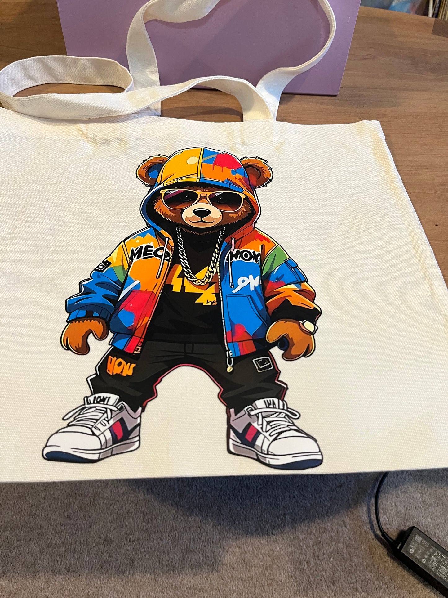 Tote bag 38cm wide x 33cm deep - various designs