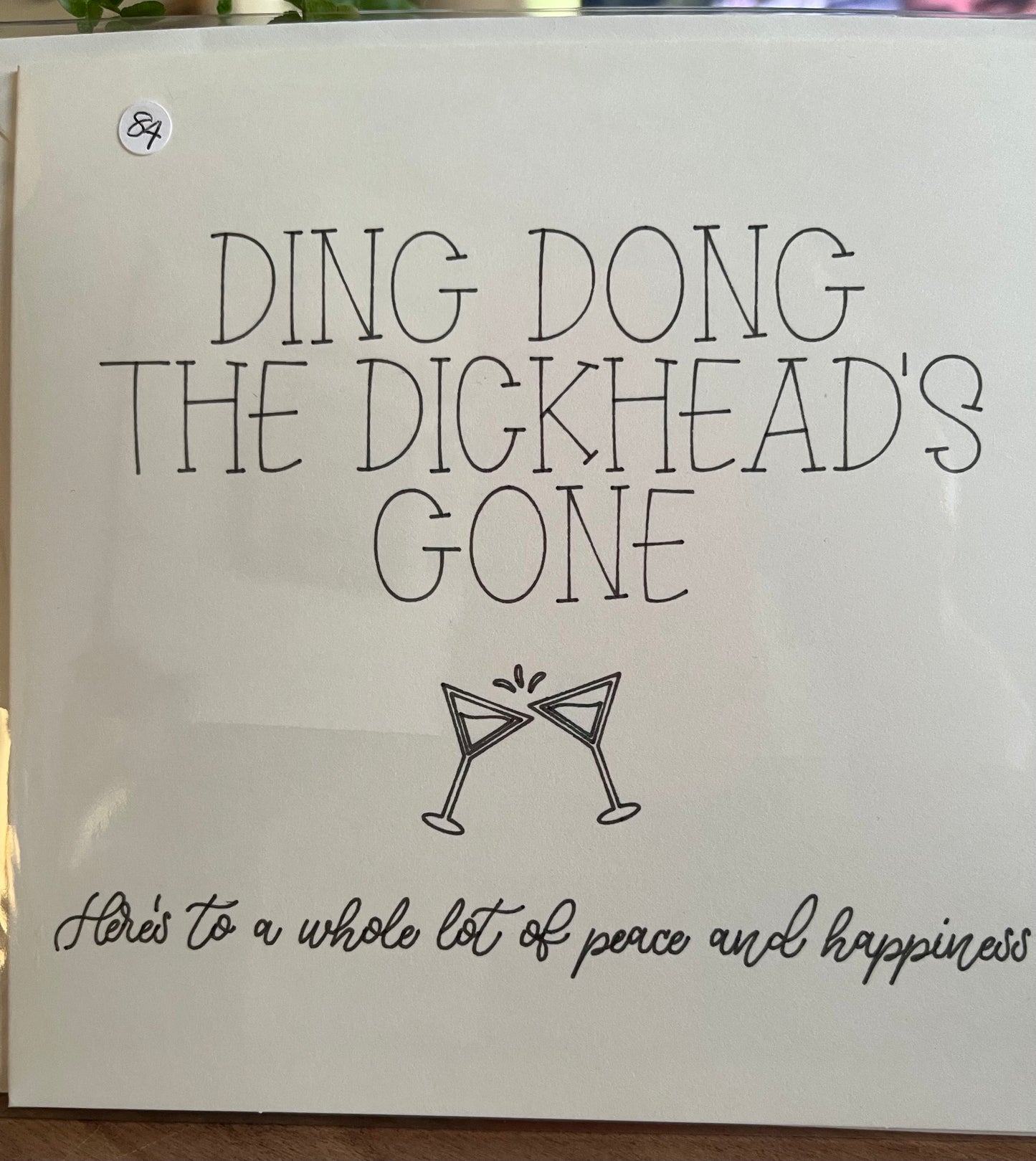 Funny Break Up & Divorce Card