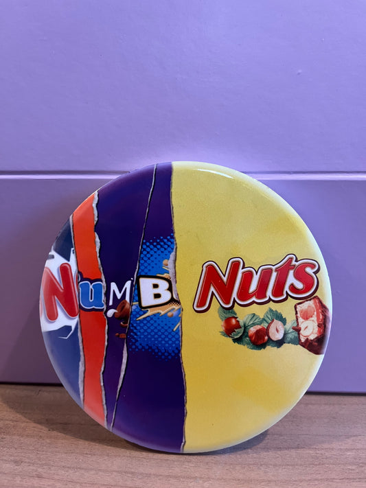 Chocolate wrapper style naughty coaster