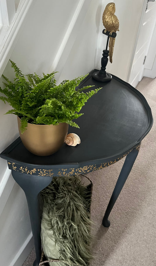 Beautiful Demi Lune table