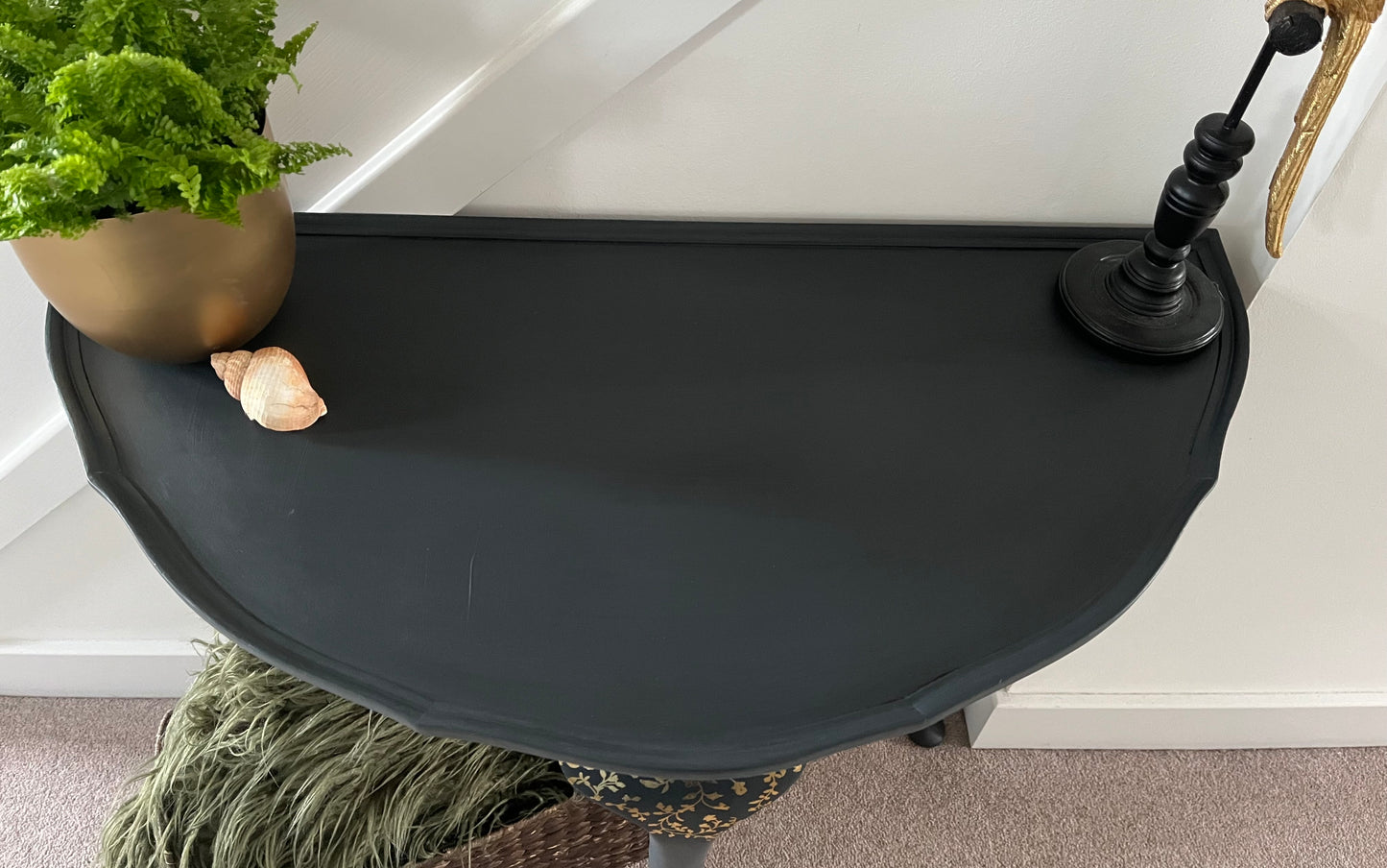 Beautiful Demi Lune table