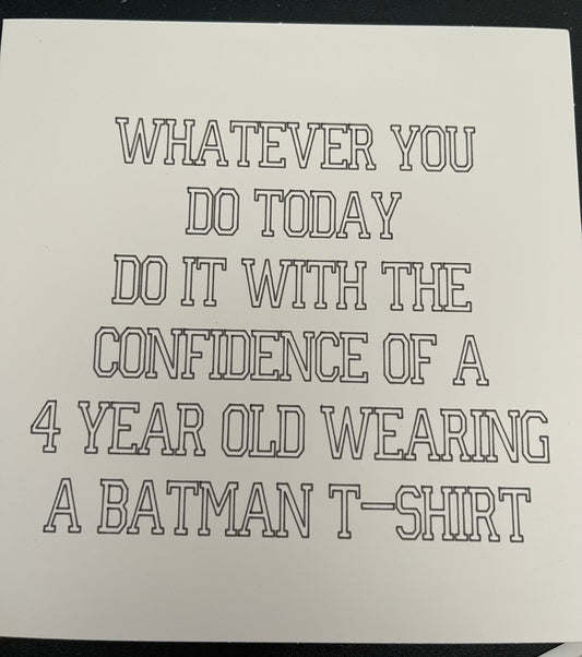 Funny Motivational Greeting Card – Humorous Card for Any Occasion