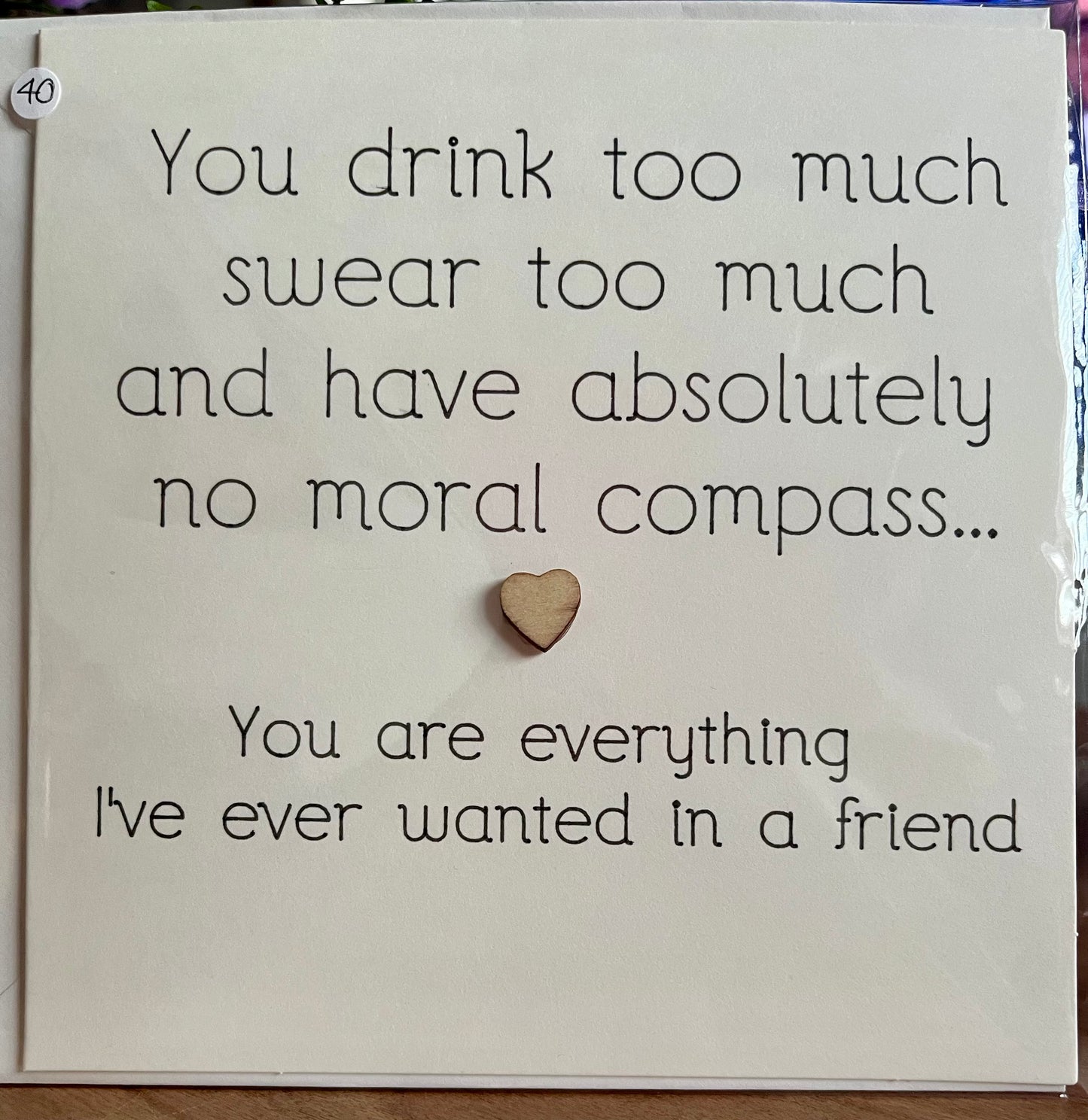 Hilarious Greetings Card for Your Best Friend