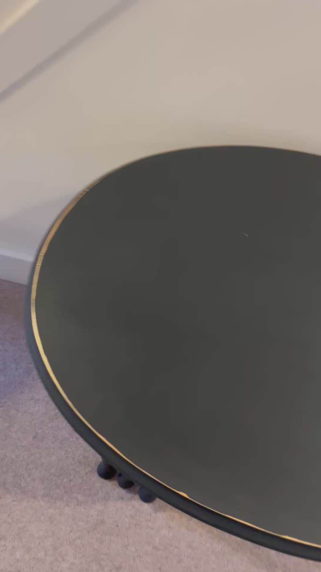 Video showing next of three tables